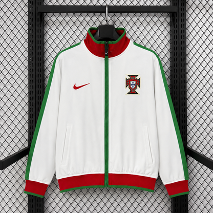 Portugal team white World Cup Windbreaker
