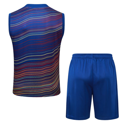 Barcelona Sleeveless Training Kit - Home