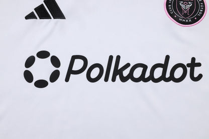 Inter Miami Sleeveless Training Kit - White/Grey/Black