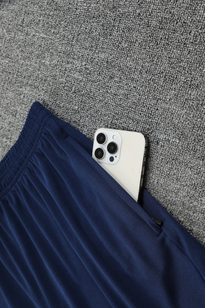 Paris Sleeveless Training Kit  blue pattern