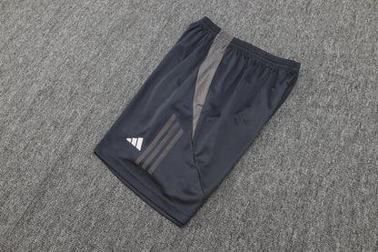 Real Madrid Sleeveless Training Kit - Beige/Black/Grey