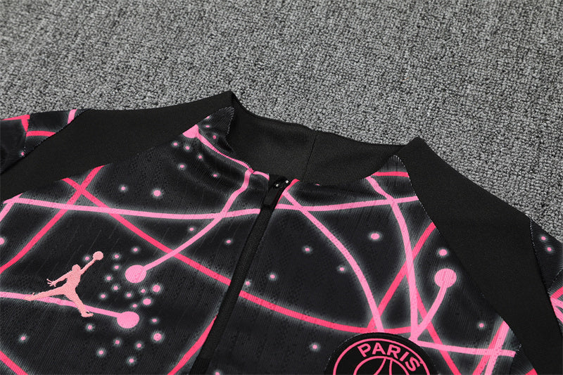 PSG Paris Saint Germain   Black and pink camouflage style Tracksuit