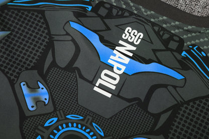 Napoli Sleeveless Training Kit - Black