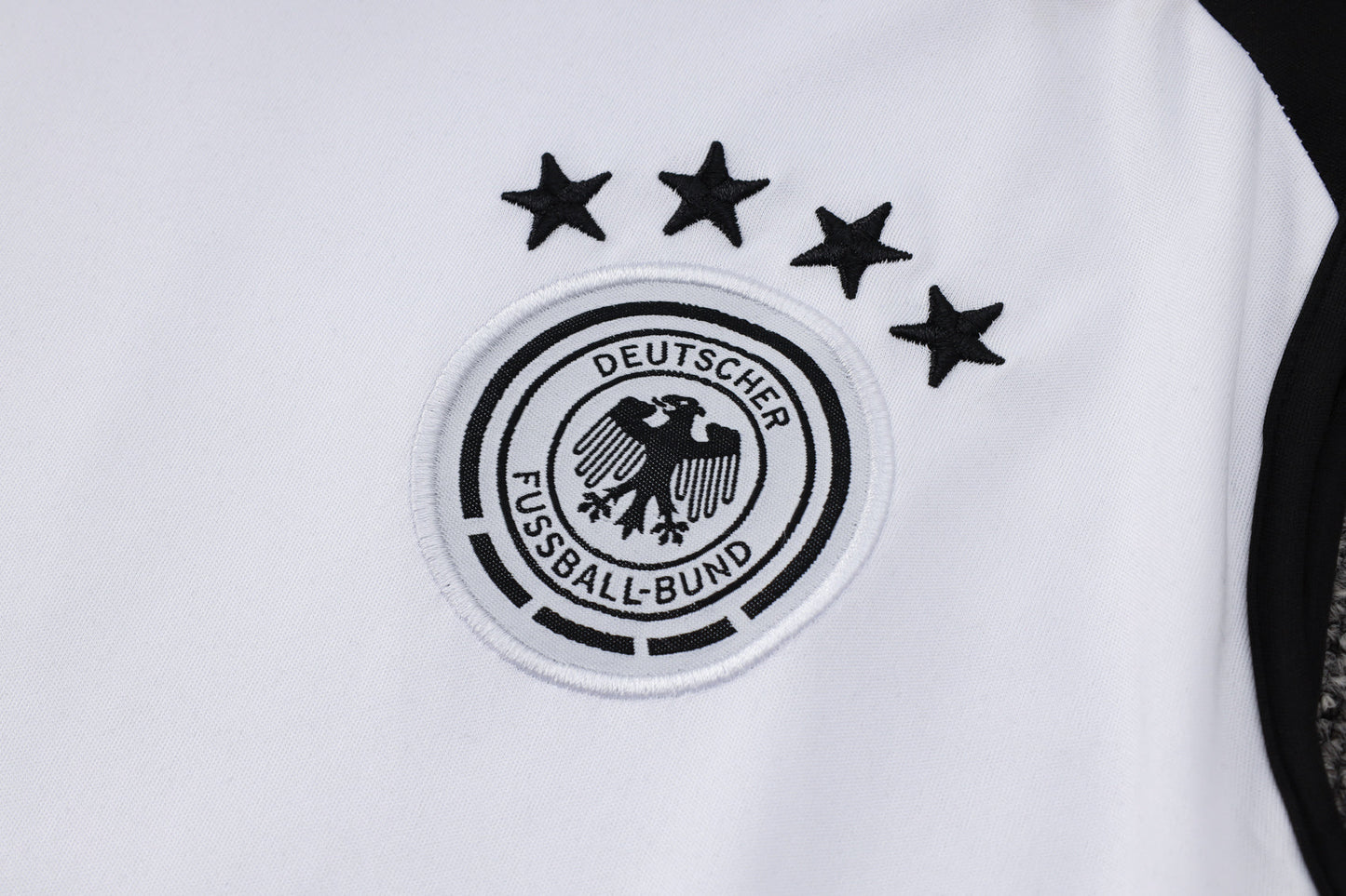 Germany Sleeveless Training Kit - White/Violet/Black