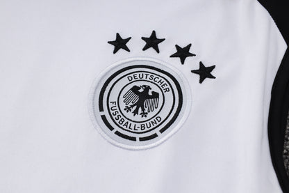 Germany Sleeveless Training Kit - White/Violet/Black