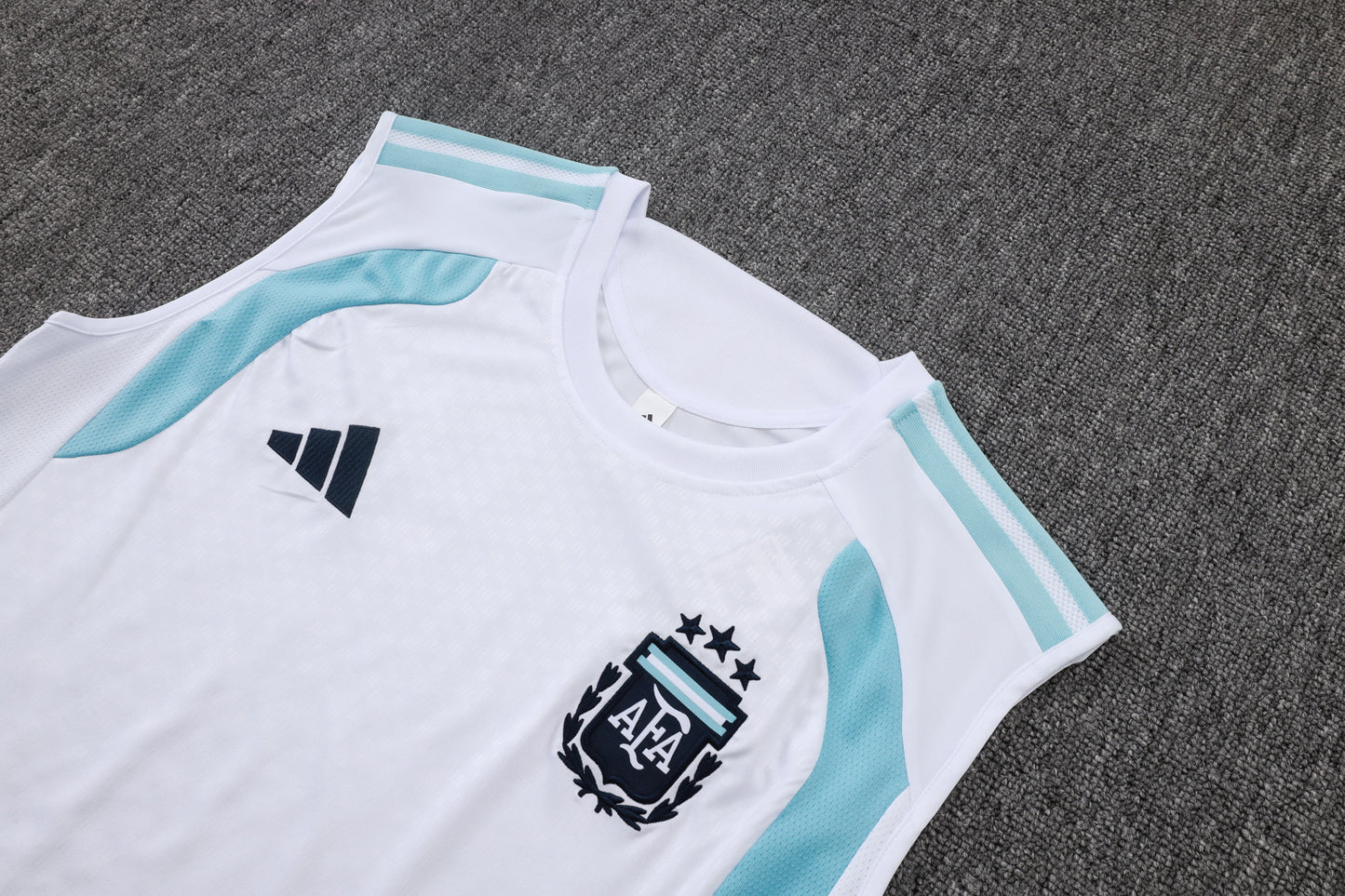 Argentina Sleeveless Training Kit  White