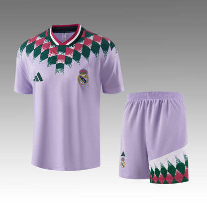 2627 Real Madrid retro short sleeve Training Kit 4