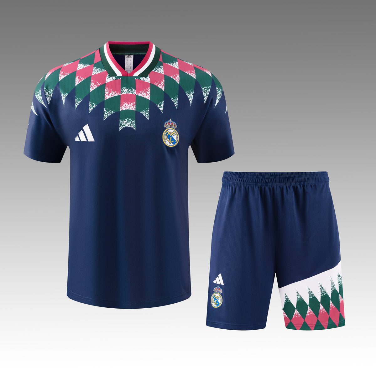 2627 Real Madrid retro short sleeve Training Kit 9