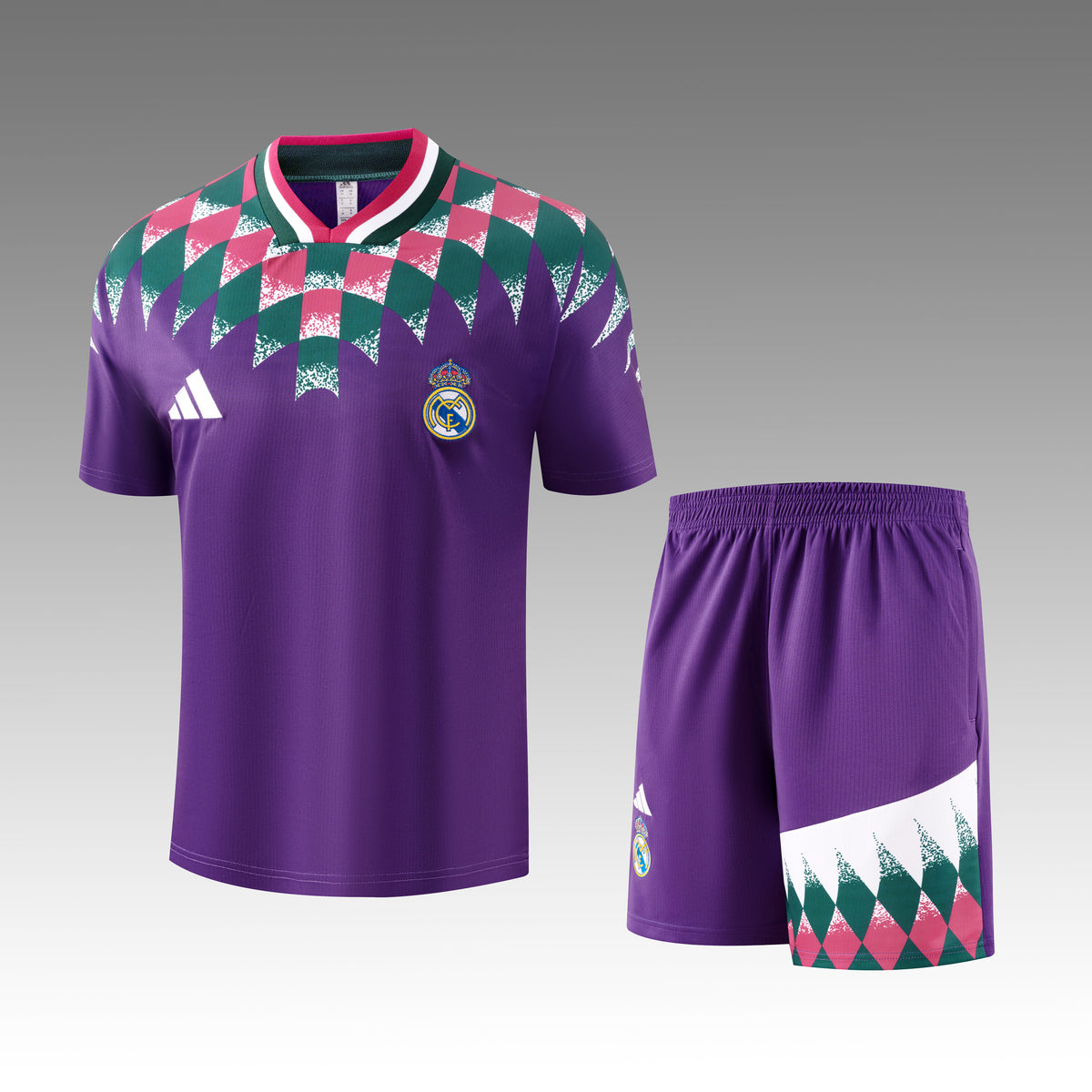 2627 Real Madrid retro short sleeve Training Kit 3