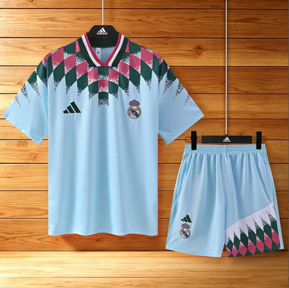 2627 Real Madrid retro short sleeve Training Kit 7