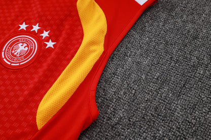 Germany Sleeveless Training Kit  red