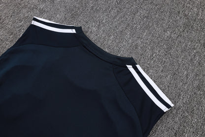 Real Madrid Sleeveless Training Kit - Retro Away
