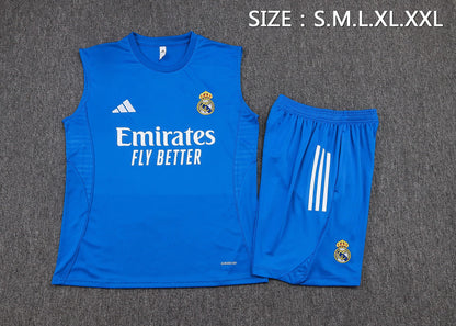 Real Madrid Sleeveless Training Kit -  Third