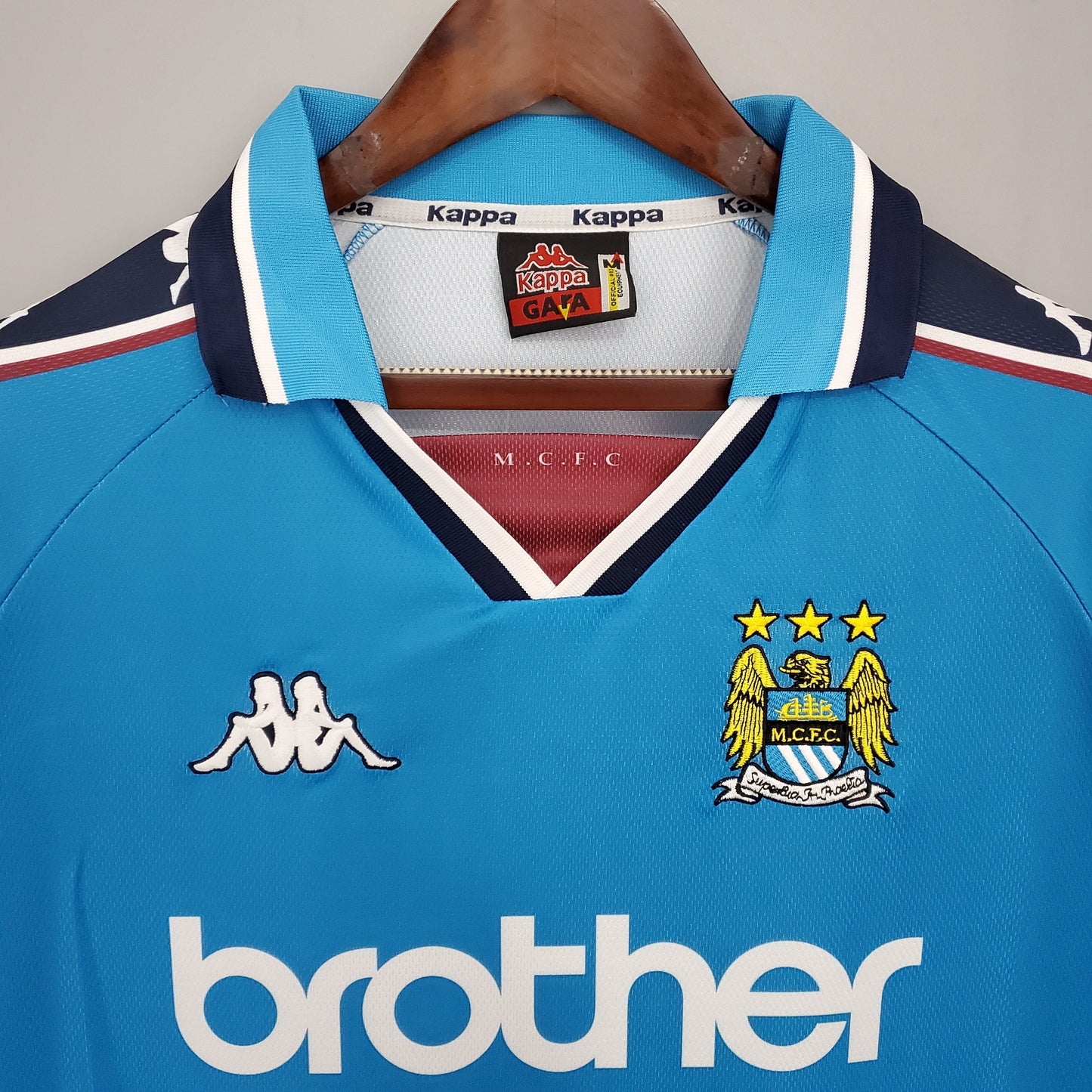 MANCHESTER CITY 1997 - 1998 HOME JERSEY