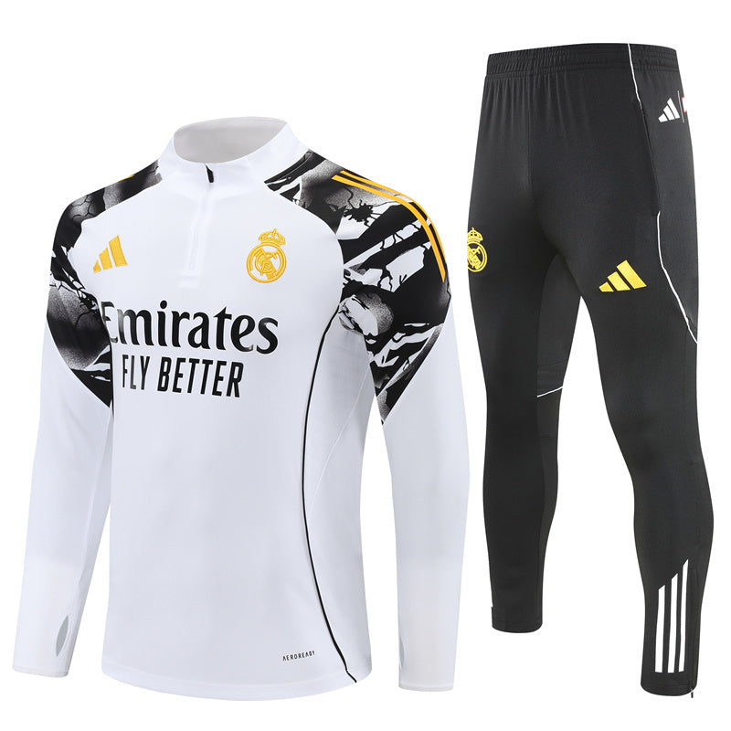 Real Madrid Tracksuit Yellow label style