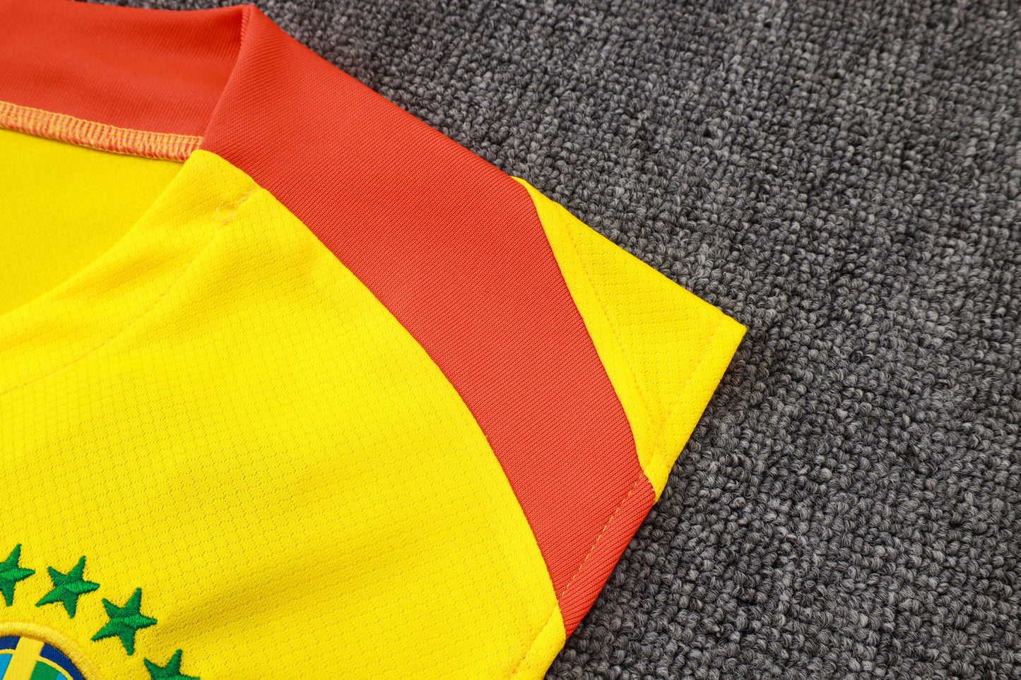 Brazil Sleeveless Training Kit  Yellow
