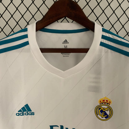 REAL MADRID 2017 - 2018 HOME JERSEY LONG SLEEVED