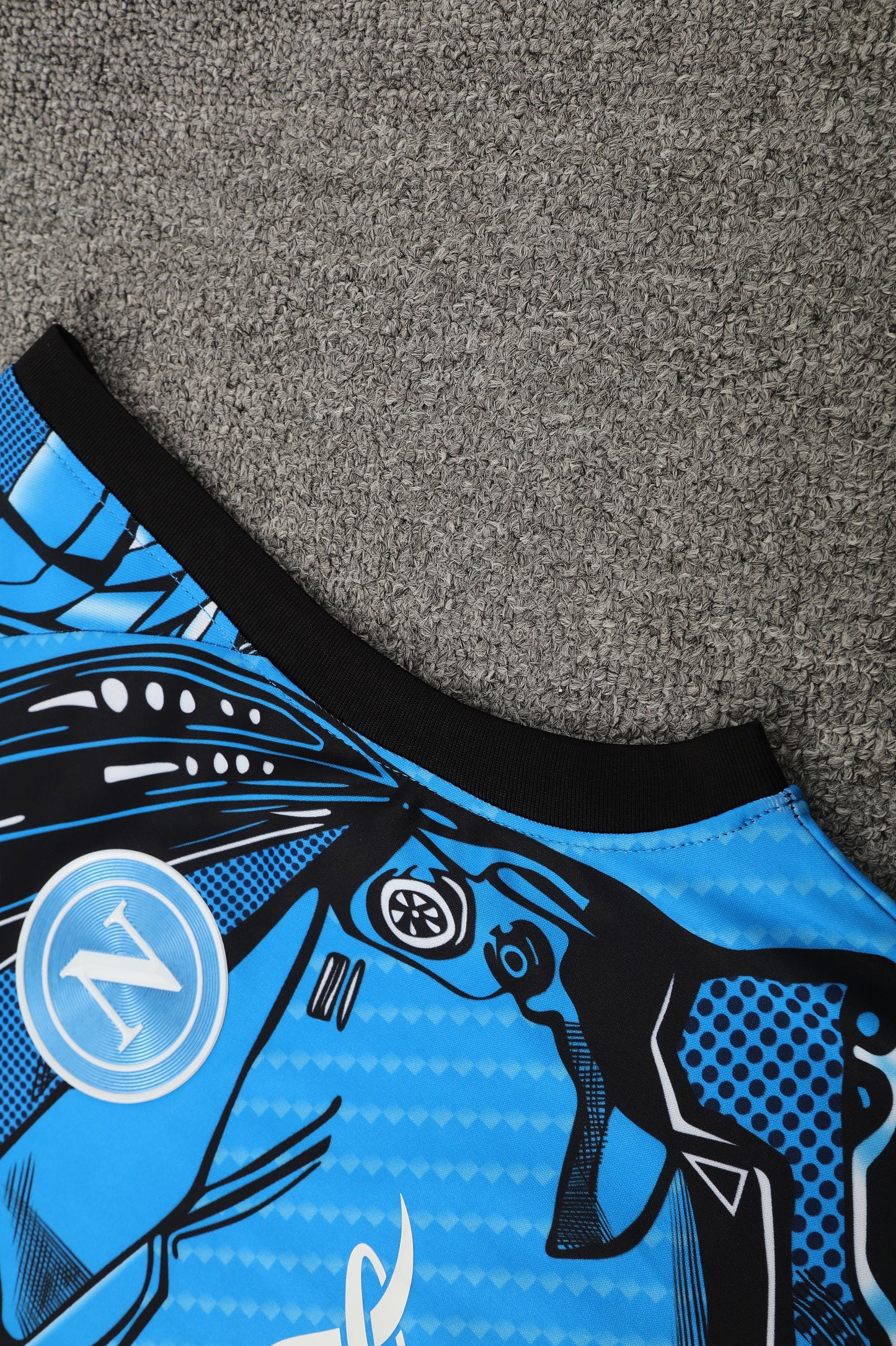 Naples  Sleeveless Training Kit  blue