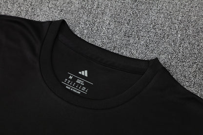 Real Madrid Sleeveless Training Kit - Black/Grey/White