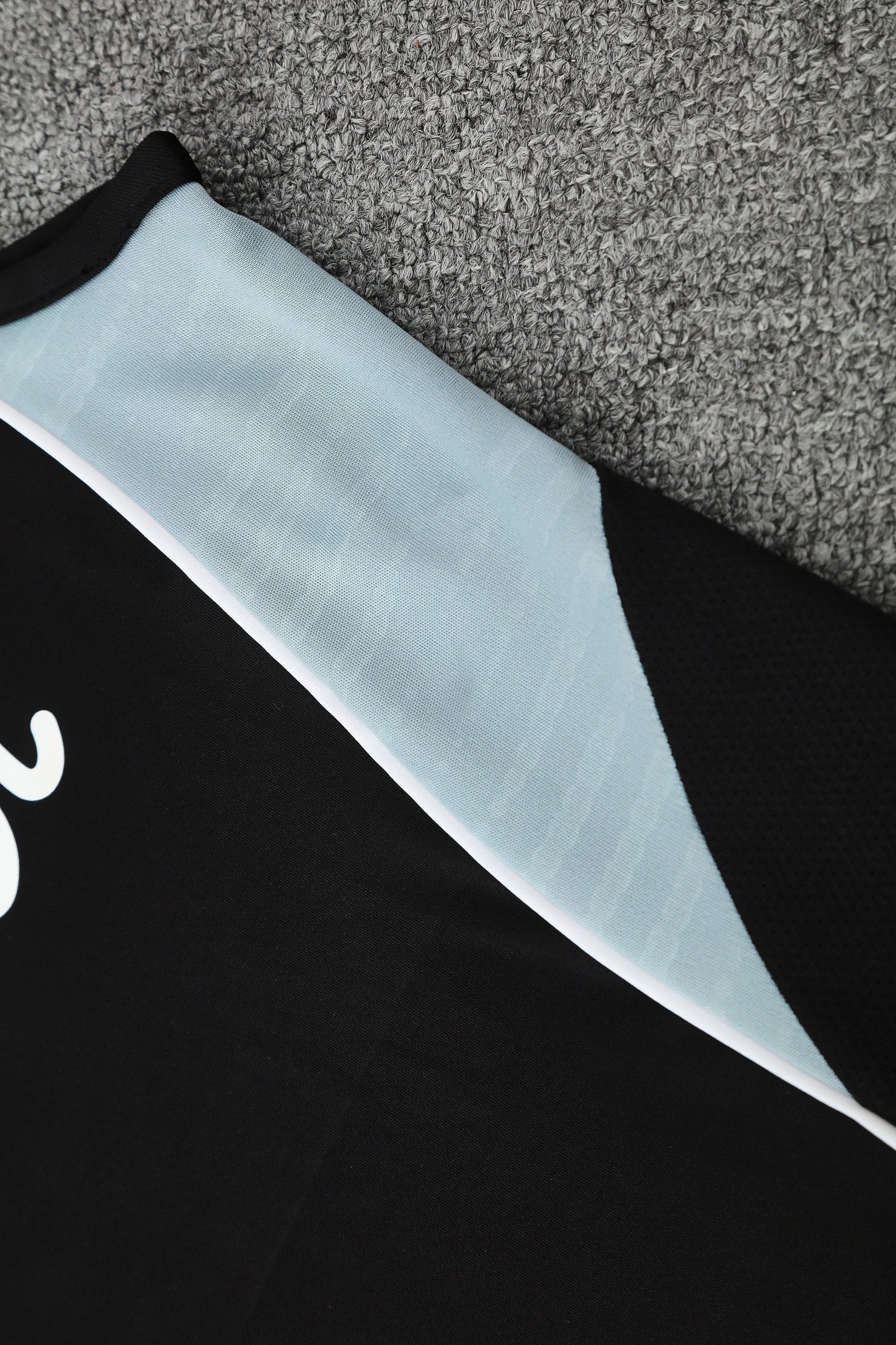 Inter Miami Sleeveless Training Kit - Black/Grey/White