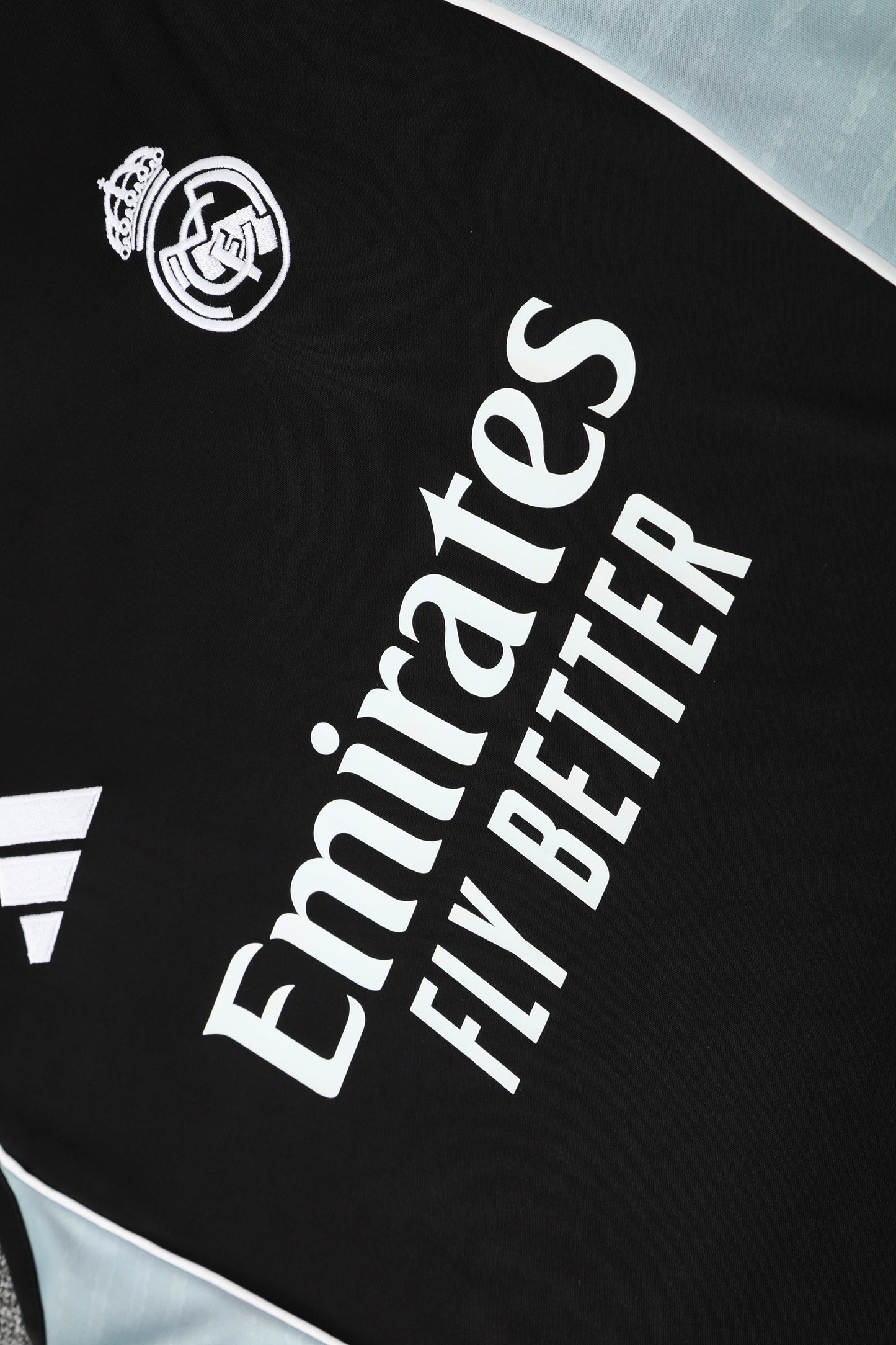 Real Madrid Sleeveless Training Kit - Black/Grey/White