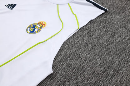 Real Madrid Sleeveless Training Kit - Retro Home
