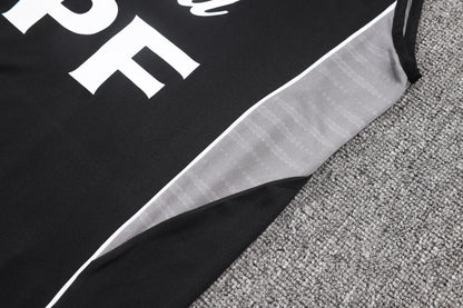 Argentina Sleeveless Training Kit -  Black/Grey/White