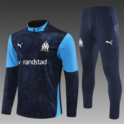 Olympique de Marseille Dark Blue Tracksuit