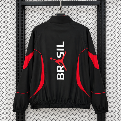 Brazil team black World Cup edition Windbreaker