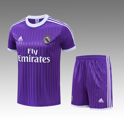2627 Real Madrid retro short sleeve Training Kit 1