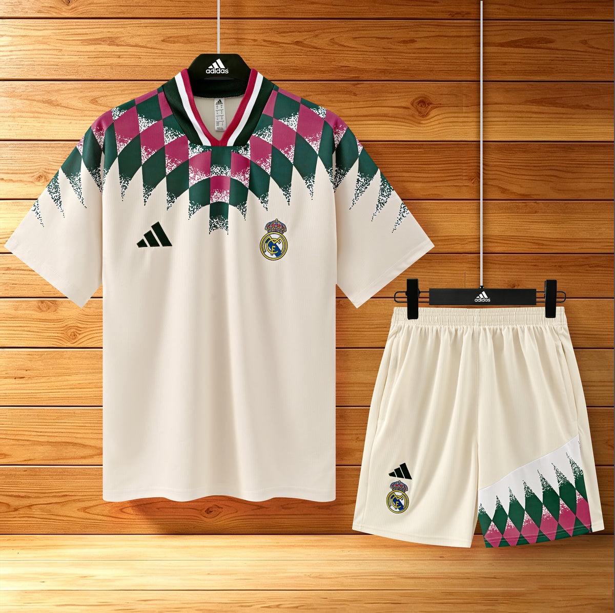 2627 Real Madrid retro short sleeve Training Kit 5
