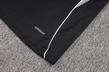 Argentina Sleeveless Training Kit -  Black/Grey/White