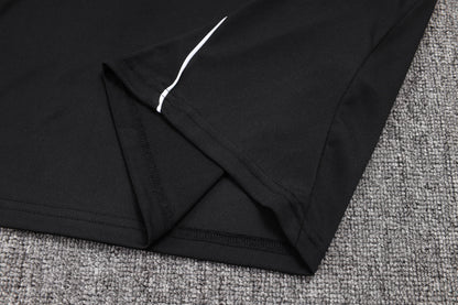 Argentina Sleeveless Training Kit -  Black/Grey/White