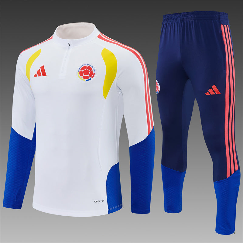 Colombia Tracksuit   White