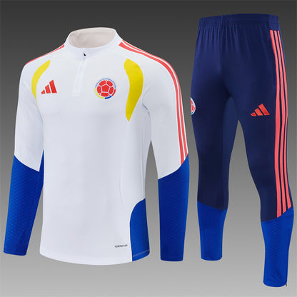 Colombia Tracksuit   White