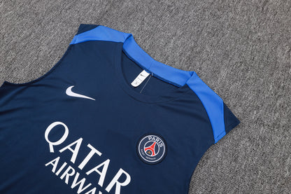 PSG Sleeveless Training Kit - Navy/Blue