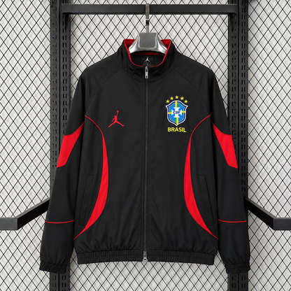 Brazil team black World Cup edition Windbreaker