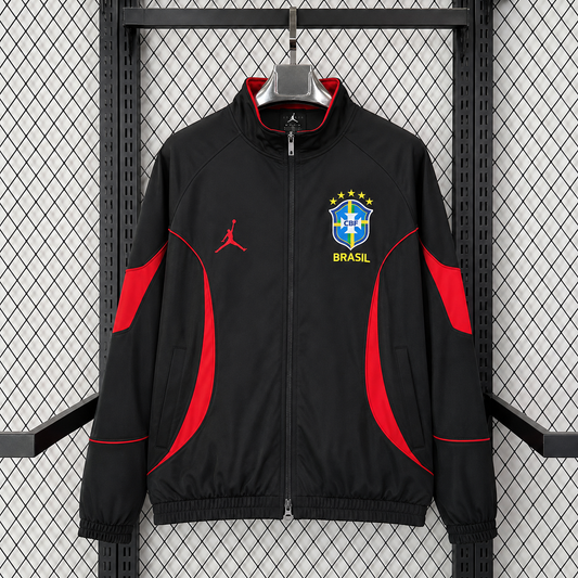 Brazil team black World Cup edition Windbreaker