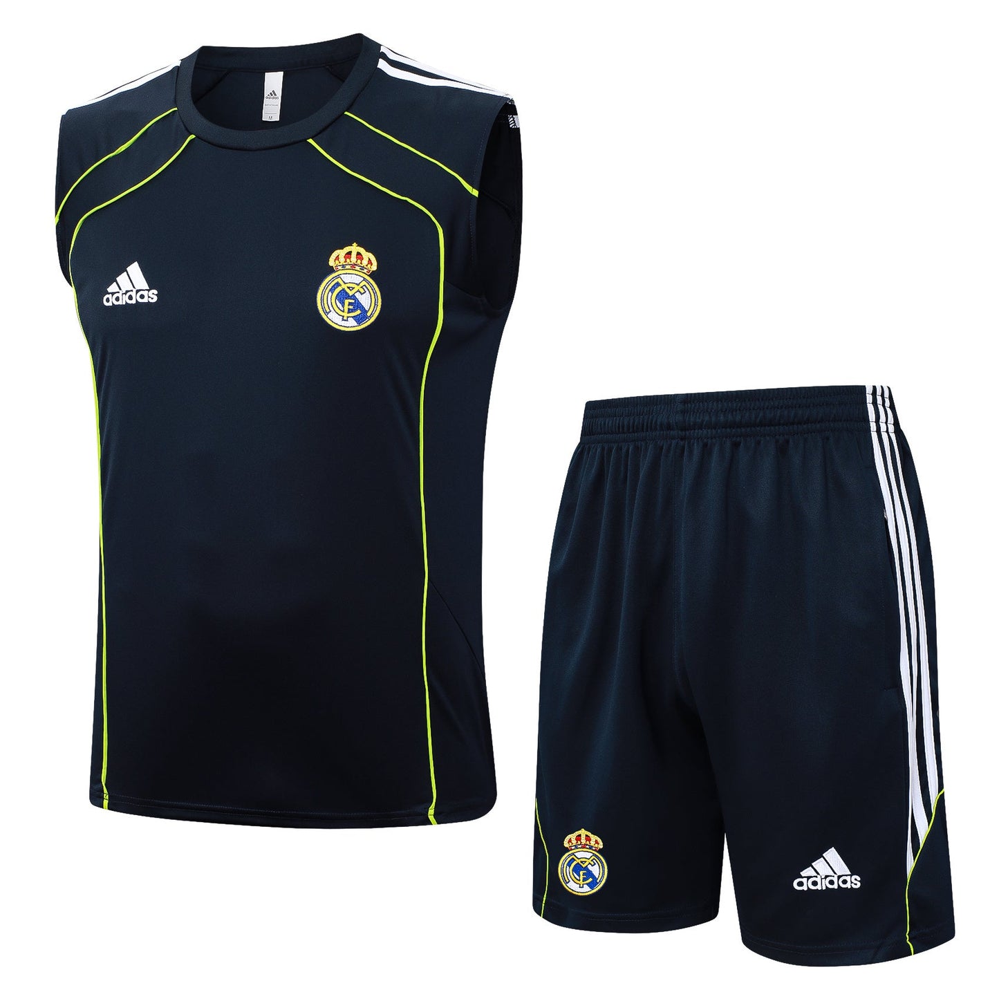 Real Madrid Sleeveless Training Kit - Retro Away