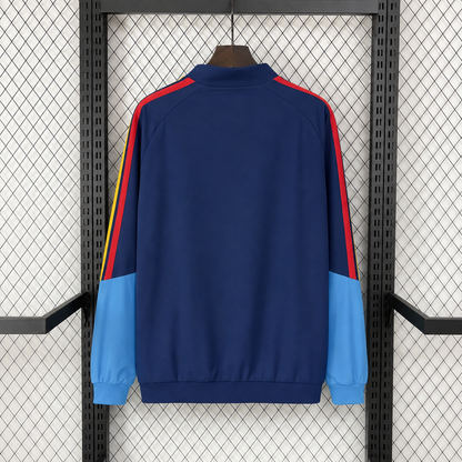 Spanish royal blue Windbreaker