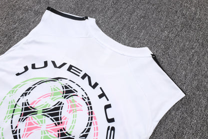 Juventus Sleeveless Training Kit - Retro Home