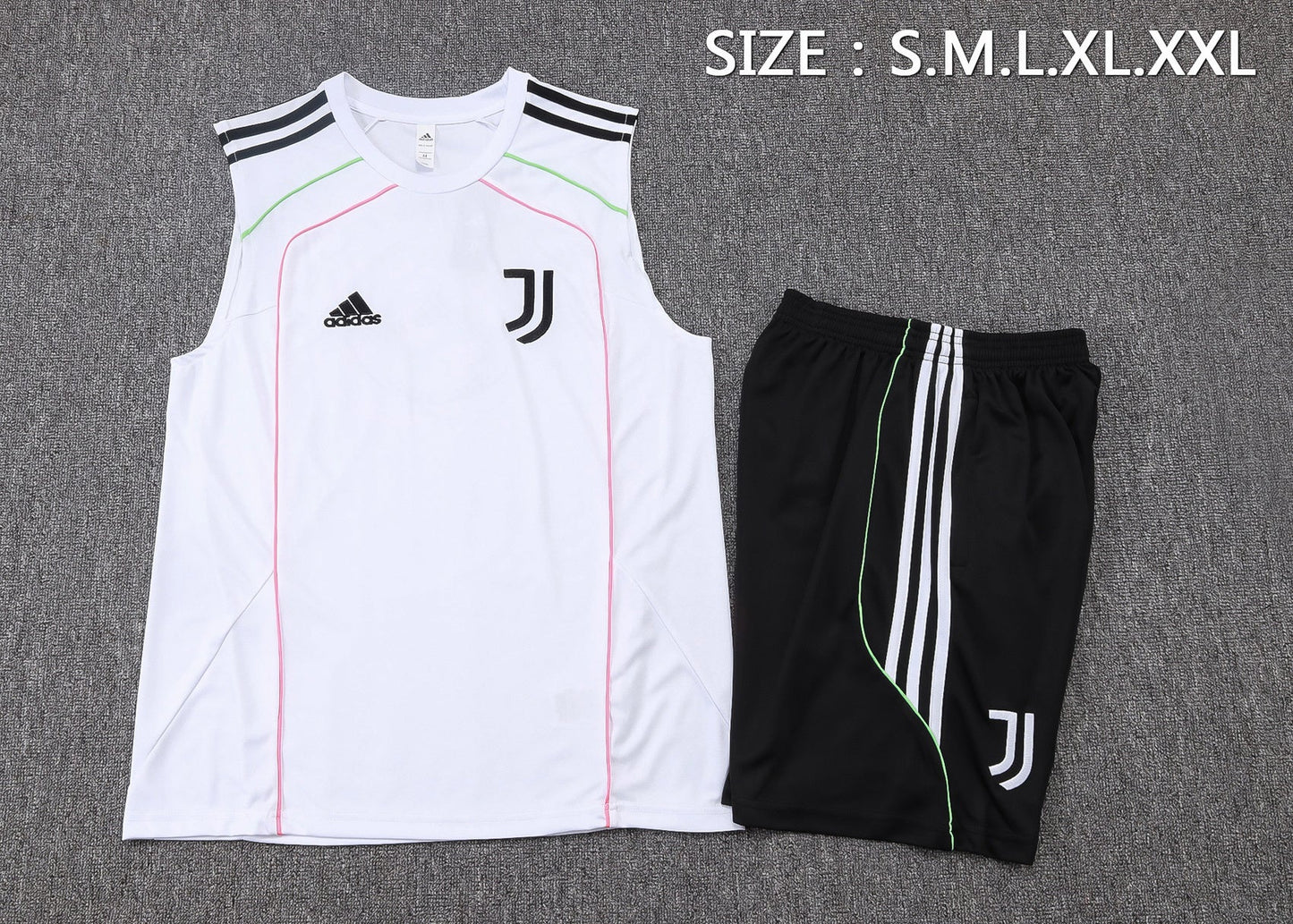 Juventus Sleeveless Training Kit - Retro Home