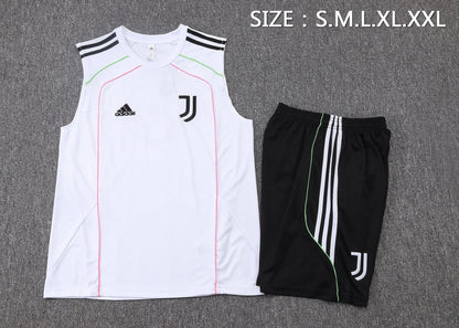 Juventus Sleeveless Training Kit - Retro Home