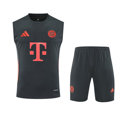 Bayern Sleeveless Training Kit White