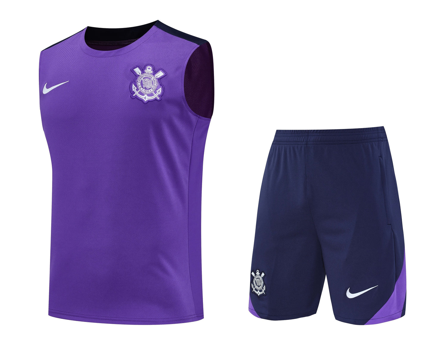 Corinthians Sleeveless Training Kit Purple
