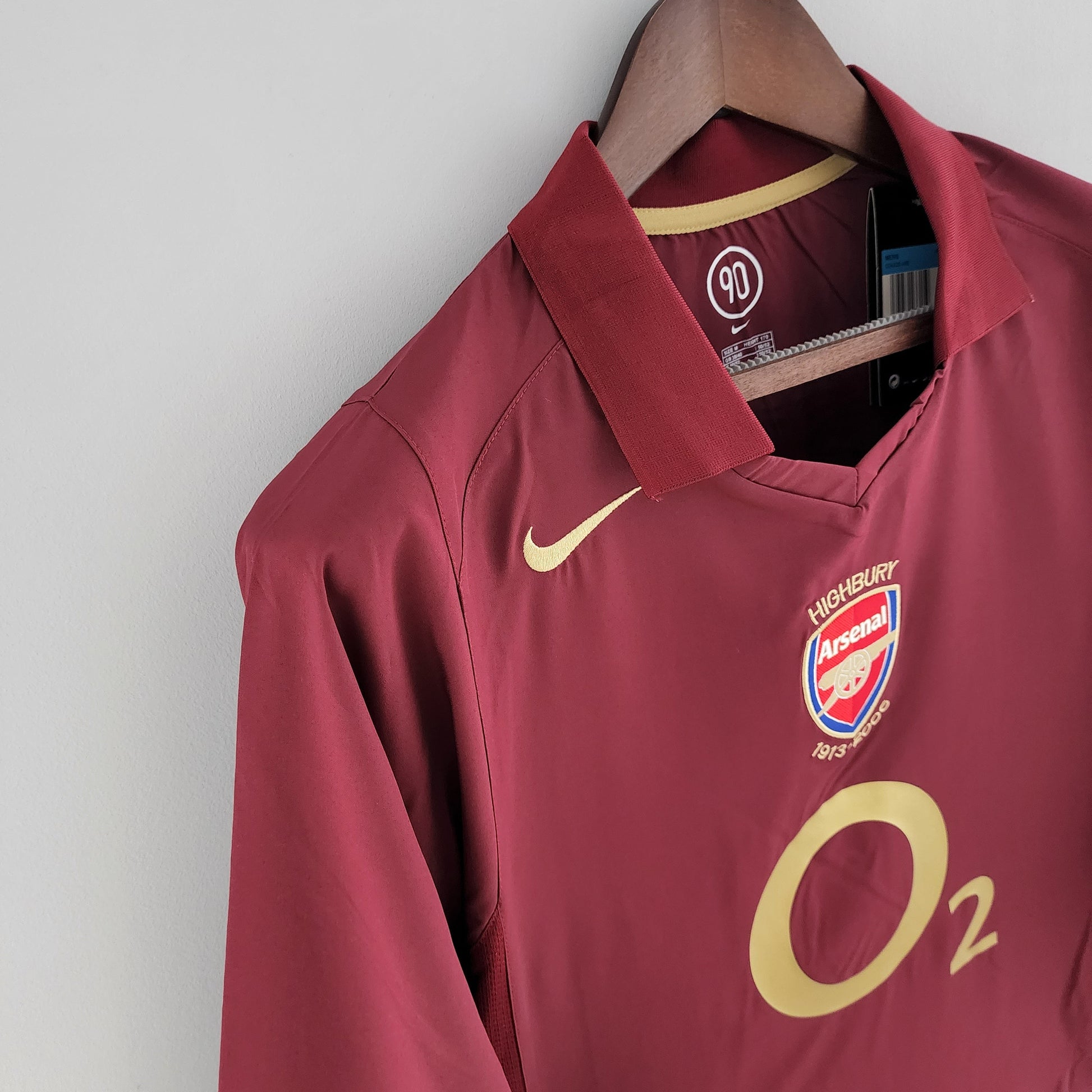 ARSENAL 2005 - 2006 HOME JERSEY LONG-SLEEVED