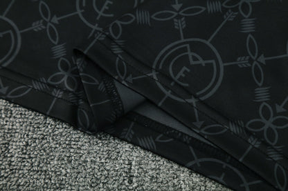 Real Madrid Sleeveless Training Kit - Black/Purple