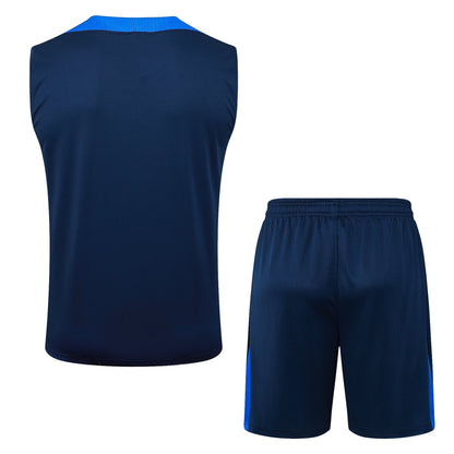 PSG Sleeveless Training Kit - Navy/Blue