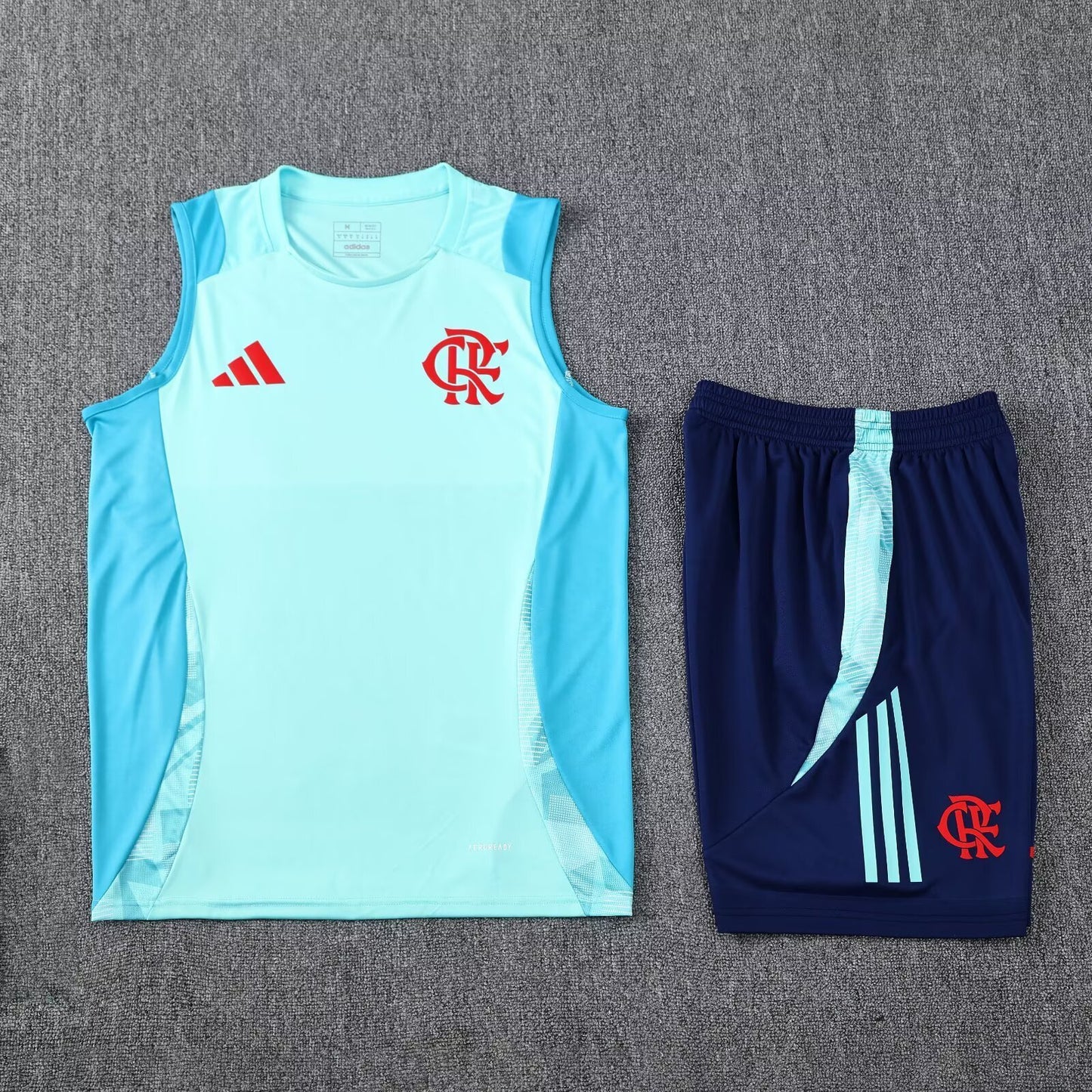 Flamenco  Sleeveless Training Kit Blue