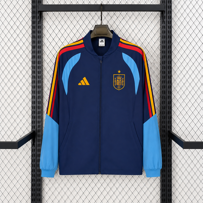 Spanish royal blue Windbreaker
